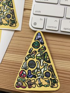 Turtle Power Stickers (5 Count)